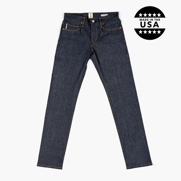 Men's Thursday Pen Slim Fit Cotton Jeans Blue | CA275BEX