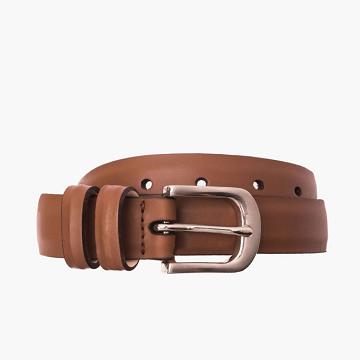 Men's Thursday Refined Leather Belts Brown | CA305ZUT