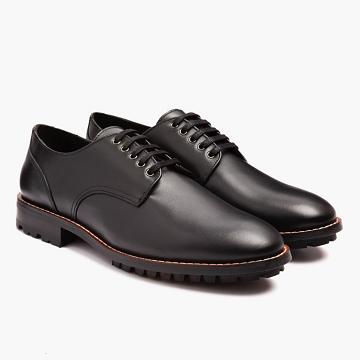 Men's Thursday Statesman Dress Shoes Black | CA259FDN