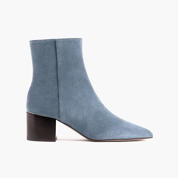 Women's Thursday Boots Luna Suede High Heels Blue | CA413HAP