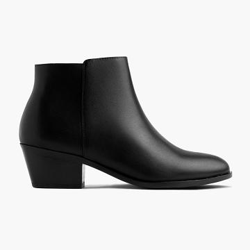 Women's Thursday Downtown Leather Boots Black | CA390DFM2